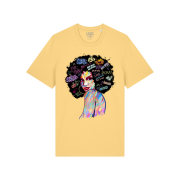 T-skjorte med trykk Oslo – Afro | Premium Unisex - Bilde 2