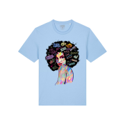 T-skjorte med trykk Oslo – Afro | Premium Unisex - Bilde 3