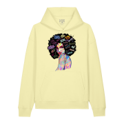 Hettegenser med trykk Oslo – Afro | Premium Unisex - Bilde 2