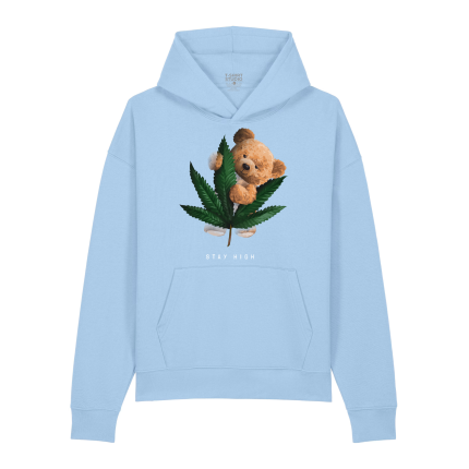 hettegenser med trykk oslo bear leaf hoodie