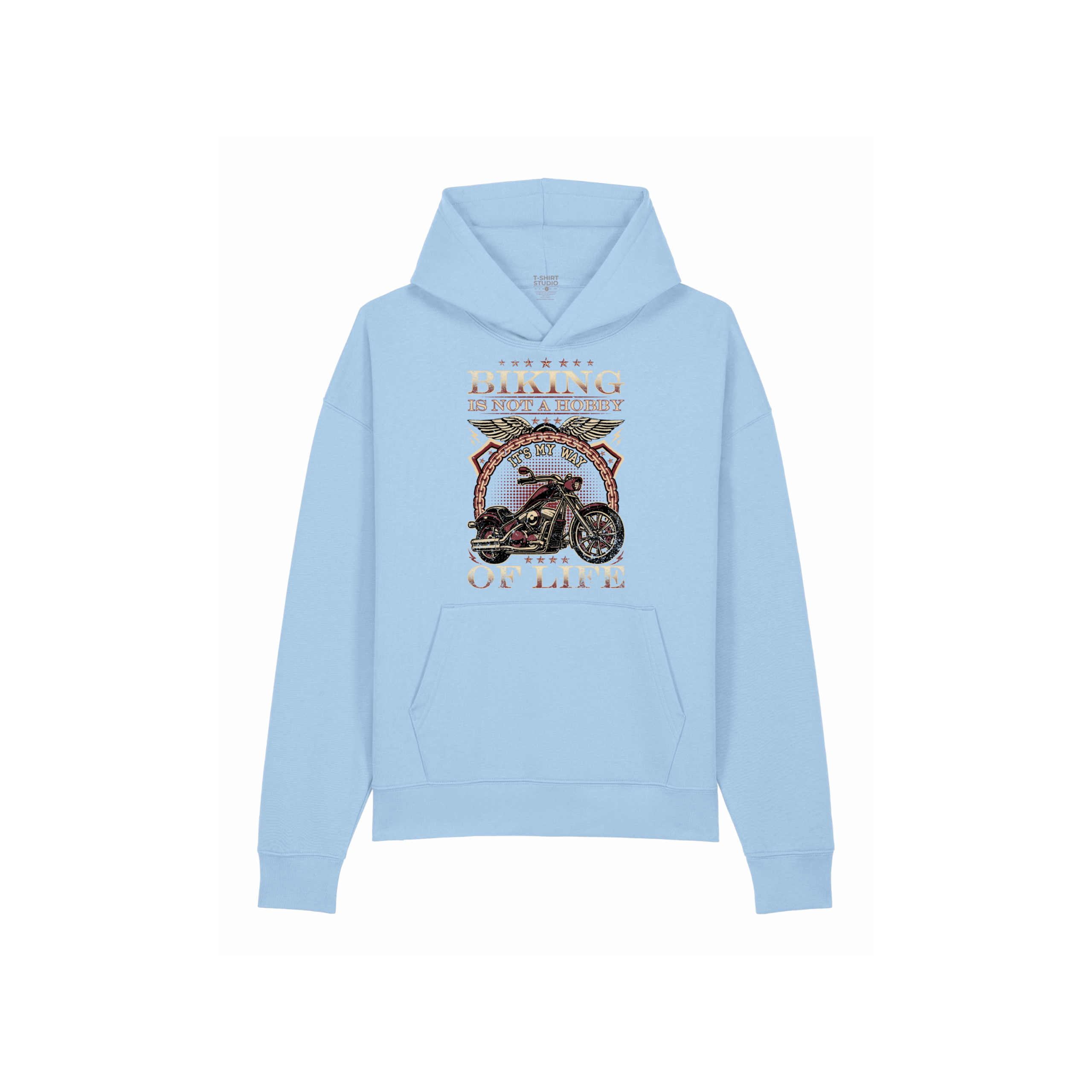 hettegenser med trykk oslo biking hoodie