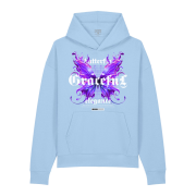 hettegenser med trykk oslo butterfly hoodie