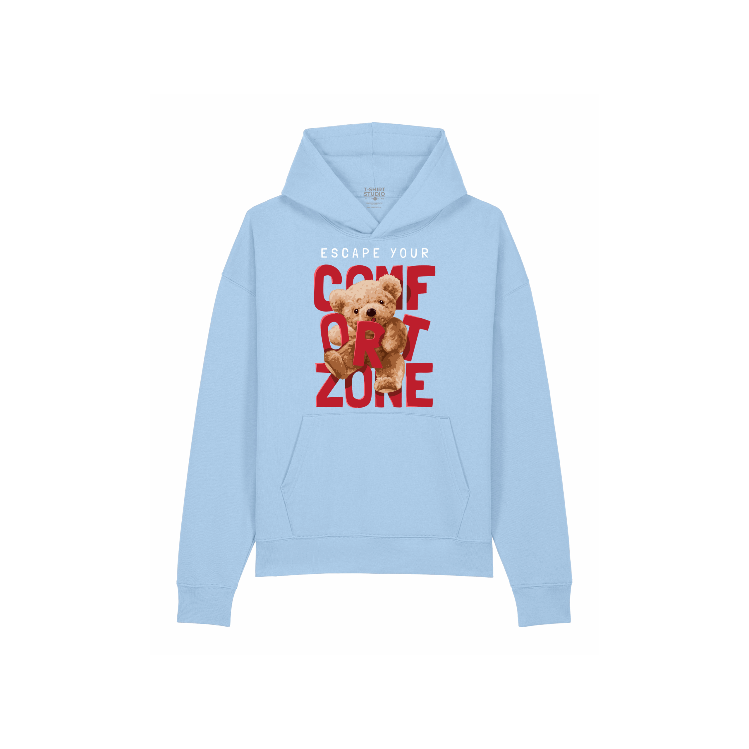 hettegenser med trykk oslo comfort zone hoodie