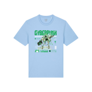 T-skjorte med trykk Oslo – Cyberpunk | Premium Unisex - Bilde 4