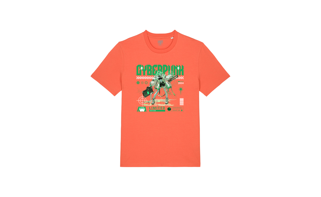 t-skjorte med trykk oslo cyberpunk