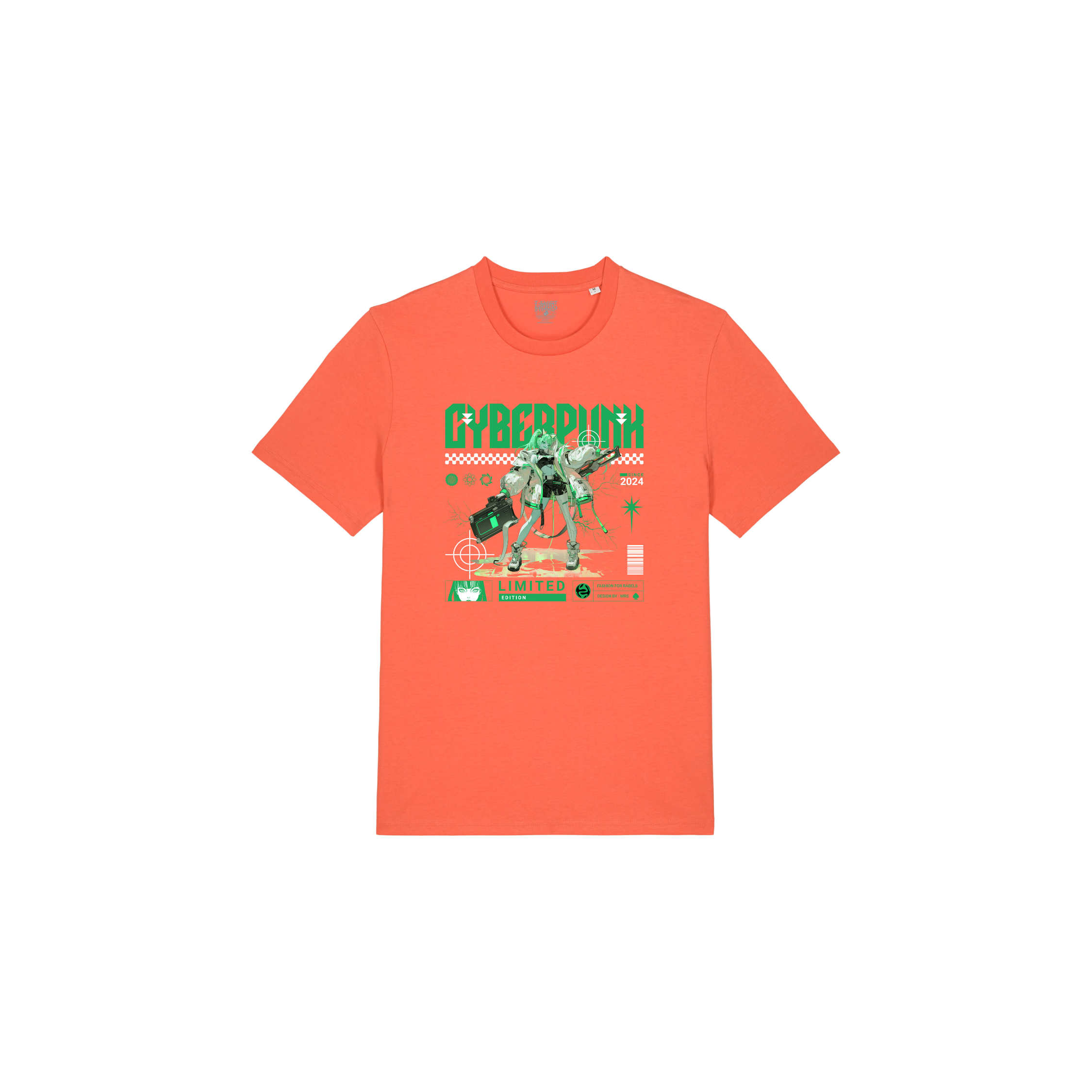 t-skjorte med trykk oslo cyberpunk