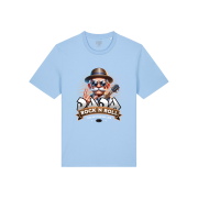 t-skjorte med trykk oslo dad rock n roll