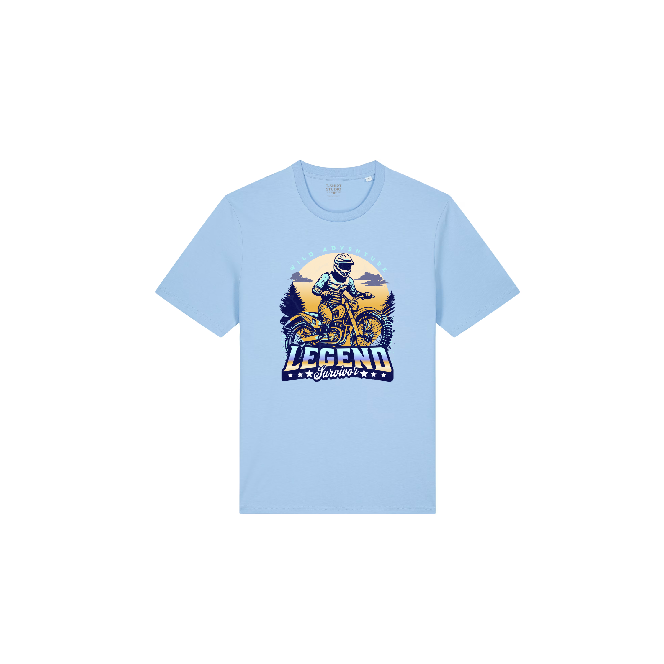 t-skjorte med trykk oslo legend i 100% økologisk bomull premium kvalitet unisex