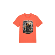 Viking at Heart T-skjorte med trykk Norge viking humor DTF streetwear