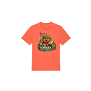Funny Norway Troll T-skjorte med trykk – Premium Økologisk Bomull 180 g/m²